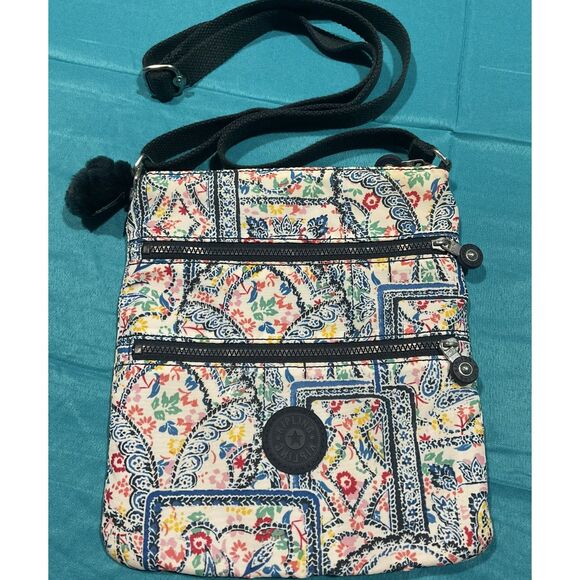 Kipling Multi Pocket Cross Body Purse Bag - Picture 1 of 8